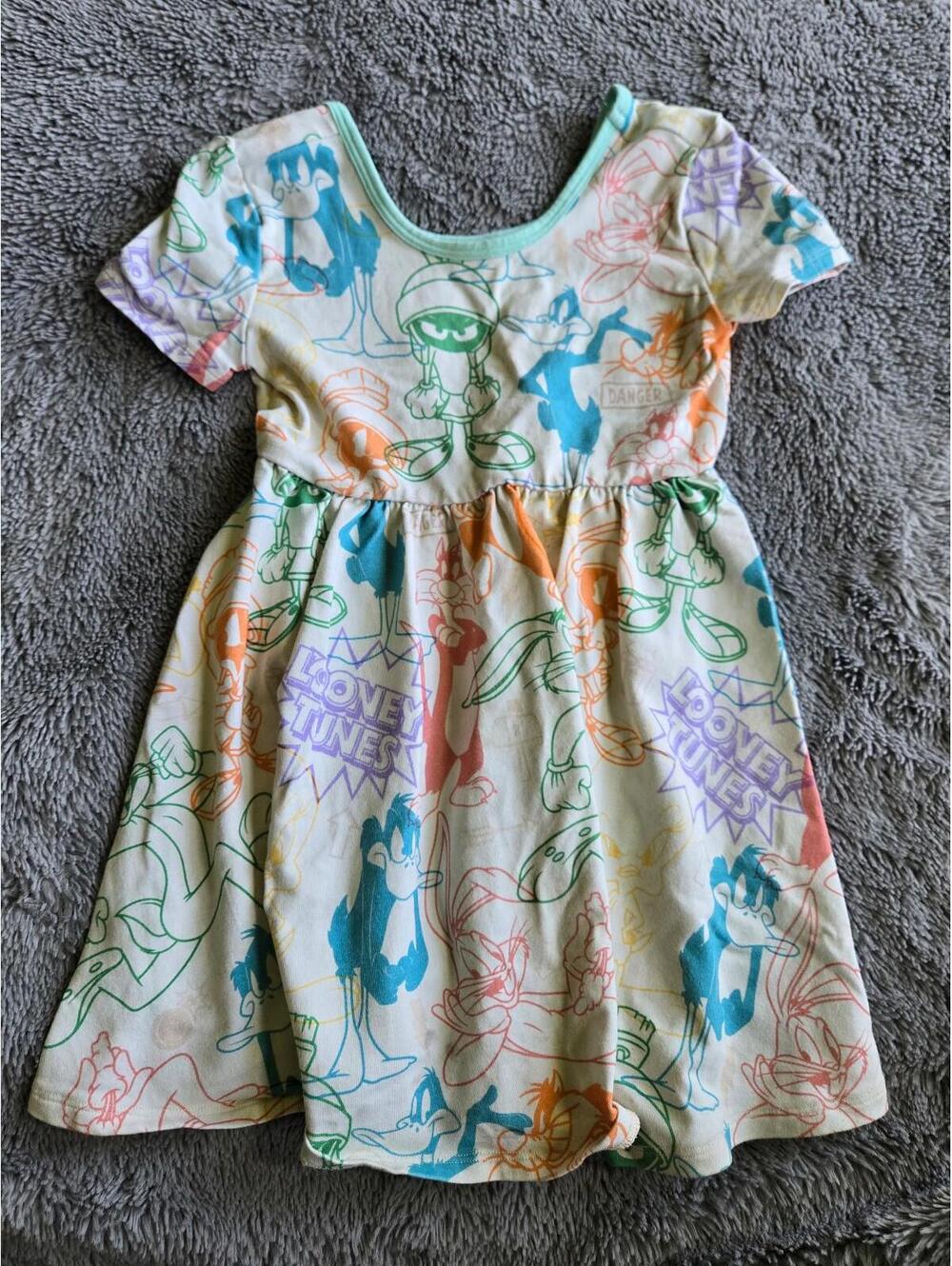 5/6 rags to raches looney tunes dress